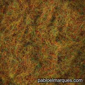 C-422 Cesped 4 mm verano rojo naranja verdoso C-422 Cesped 4 mm verano rojo naranja verdoso